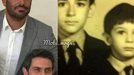 عکس بامزه کودکی محمدرضا گلزار و برادرش