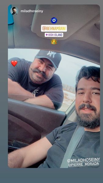 بهنام بانی از نگا دوربین دوستش + عکس