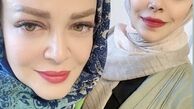 سلفی جدید بهاره رهنما با دوستش + عکس