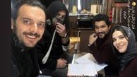 سحر دولتشاهی و همسرش در حال تمرین + عکس