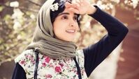 الهه حصاری با شالی زیبا