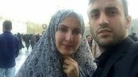 زیارت رفتن خانم بازیگر با پسر تازه دامادش + عکس