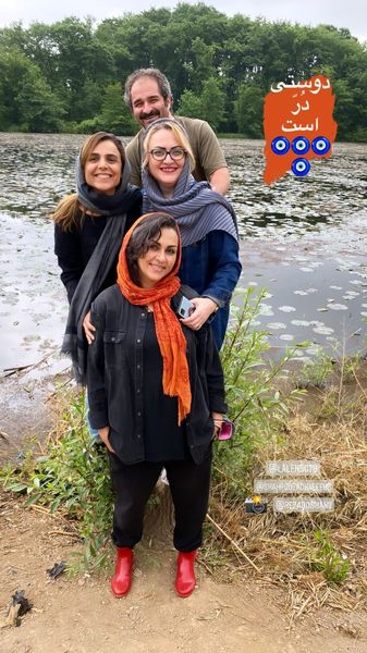 شیوا ابراهیمی و دوستانش در گردش + عکس