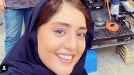 سلفی نرگس محمدی در پشت صحنه + عکس