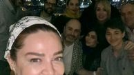 گردش شبانه بهاره رهنما با خانواده + عکس
