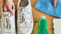10 روش تمیز کردن کفش سفید پارچه ای و چرم و جیر