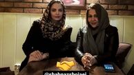 سپیده خداوردی و دوستش در رستوران + عکس