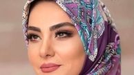 خانم مجری مدل آرایش شد+عکس