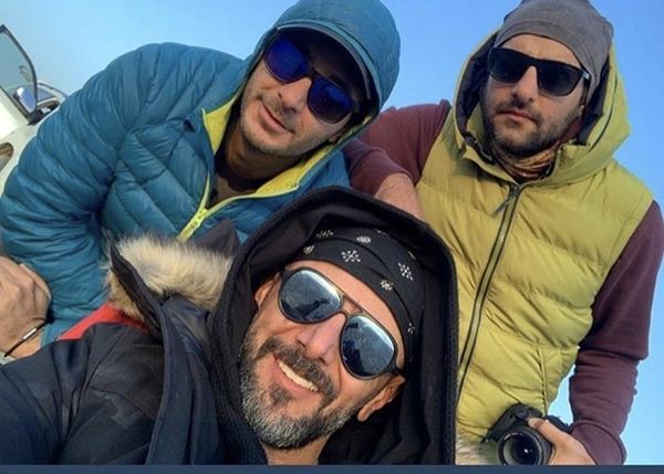 سلفی داور عصر جدید با بازیگر مشهور + عکس