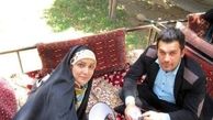 مژده خنجری و همسرش در رستوران سنتی+عکس