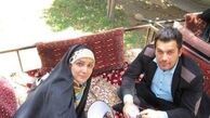 مژده خنجری و همسرش در رستوران سنتی+عکس
