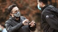 گفت و‌گوی‌ جدی‌ آقای مجری با دوستش + عکس