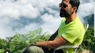 هادی کاظمی در دل طبیعت + عکس