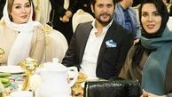 سیاوش خیرابی و خانم های بازیگر در یک میهمانی + عکس