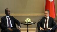 معاون رئیس‌جمهوری ترکیه با همتای سودانی خود دیدار کرد