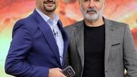 مهدی صبایی در کنار مجری مشهور + عکس