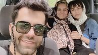 سلفی رضا بهرام با خانواده اش + عکس