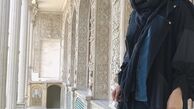شبنم قلی خانی در عمارت مسعودیه + عکس