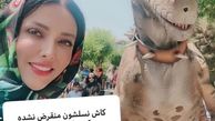 لیلا اوتادی در کنار بزرگان منقرض شده تاریخ+عکس