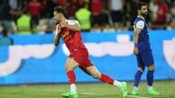 تصویر سانسور شده شادی گل بازیکن پرسپولیس در تلویزیون