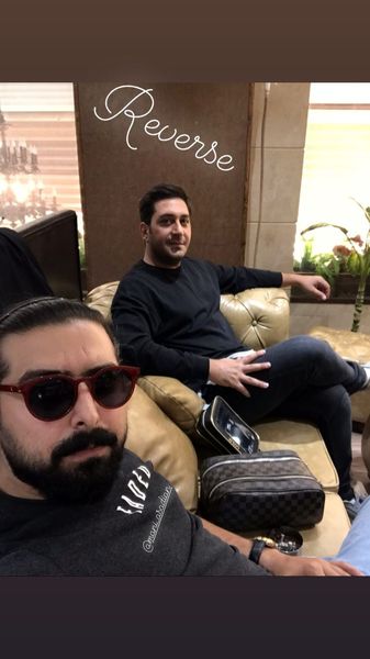 وحید شیخ زاده مهمان خانه دوستش شد + عکس