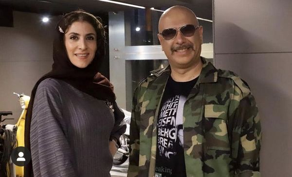 محمد بحرانی و ویشکا آسایش در پشت صحنه دراکولا + عکس