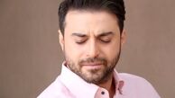 بابک جهانبخش با چشمانی بسته + عکس