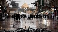  بارش رحمت الهی در نجف