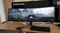 خبر خوش برای گیمرها،عریض‌ترین مانیتور جهان توسط سامسونگ ساخته شد