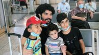 هواداران کوچولوی سینا مهراد در فرودگاه + عکس