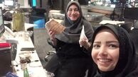 افطاری خبری خانم مجری