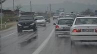 بارش باران و مه‌گرفتگی در برخی جاده‌های ایران/ وزش باد و احتمال بارش در تهران