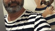 آقای مجری و کاریکاتور غول پیکرش+عکس