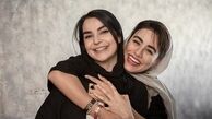 شادی مهدیه نساج و‌ دوستش + عکس