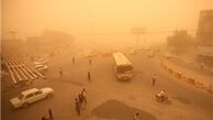 گرد وغبار درمناطق جنوبی وغربی خوزستان