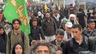 تحلیلگر سابق بی بی سی در راهپیمایی اربعین+عکس