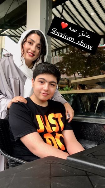 برادرزاده جوان خانم بازیگر + عکس