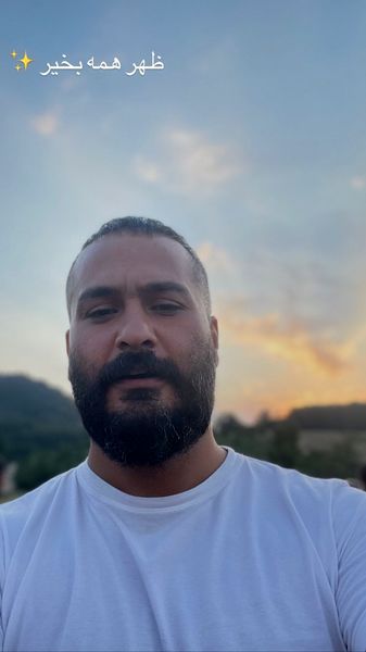 ظهر بخیری به سبک میلاد کی مرام + عکس