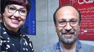 سلفی معصومه کریمی این‌بار با اصغر فرهادی
