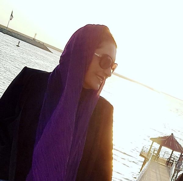 فریبا کوثری در کنار دریا + عکس