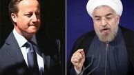 موافقت کامرون و روحانی برای ارتقاء روابط