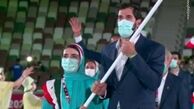 
 رژه کاروان ایران در المپیک ۲۰۲۰ + فیلم
