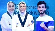 طلای خدابنده و پوراسماعیل در تکواندوی قهرمانی آسیا / نادعلیان نقره گرفت
