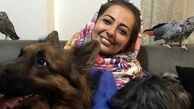 حیوانات ‌خانگی نفیسه روشن + عکس