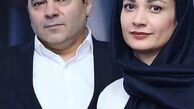 فهیمه پایتخت در کنار همسرش + عکس