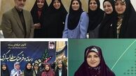 جشن روز خبرنگار میان خانم های خبرنگار و گوینده خبر+عکس