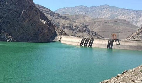 پر آبی سد کرج همه را شگفت زده کرد