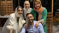 تولد پسر فاطمه گودرزی در کافه + عکس