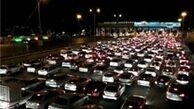 ترافیک سنگین در جاده چالوس و آزادراه کرج-قزوین