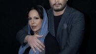 کیوان محمودنژاد و همسرش + عکس